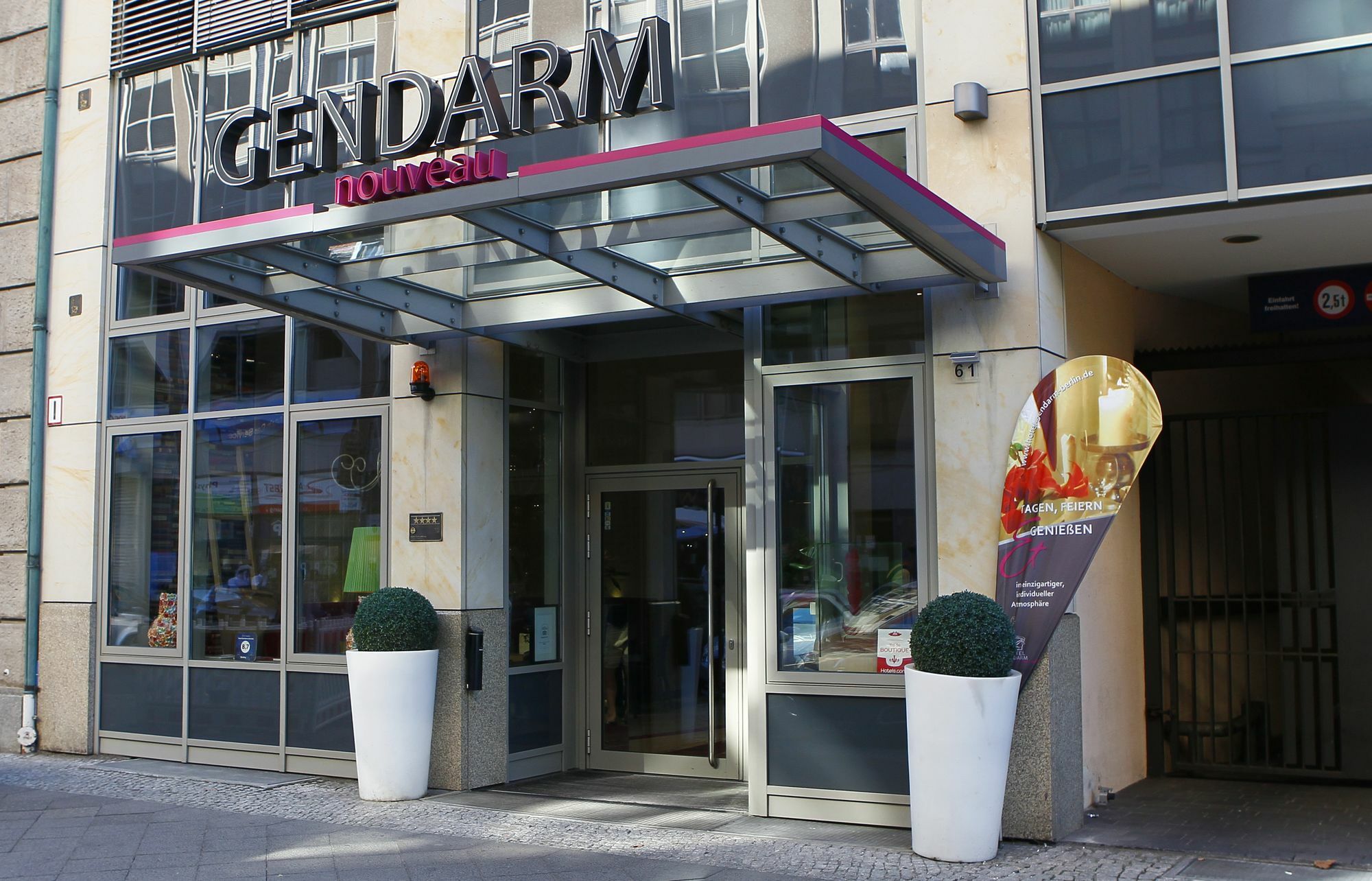 Hotel Gendarm Nouveau 베를린 외부 사진